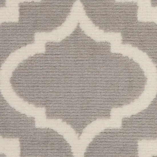 Gray Moroccan Power Loom Area Rug Photo 3