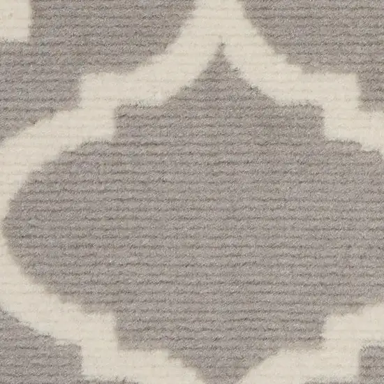 Gray Moroccan Power Loom Area Rug Photo 1