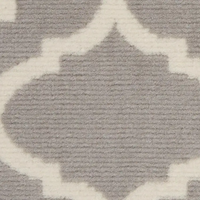 Gray Moroccan Power Loom Area Rug Photo 1