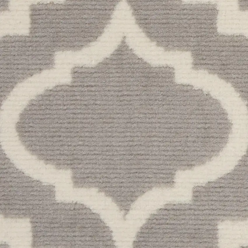 Gray Moroccan Power Loom Area Rug Photo 3