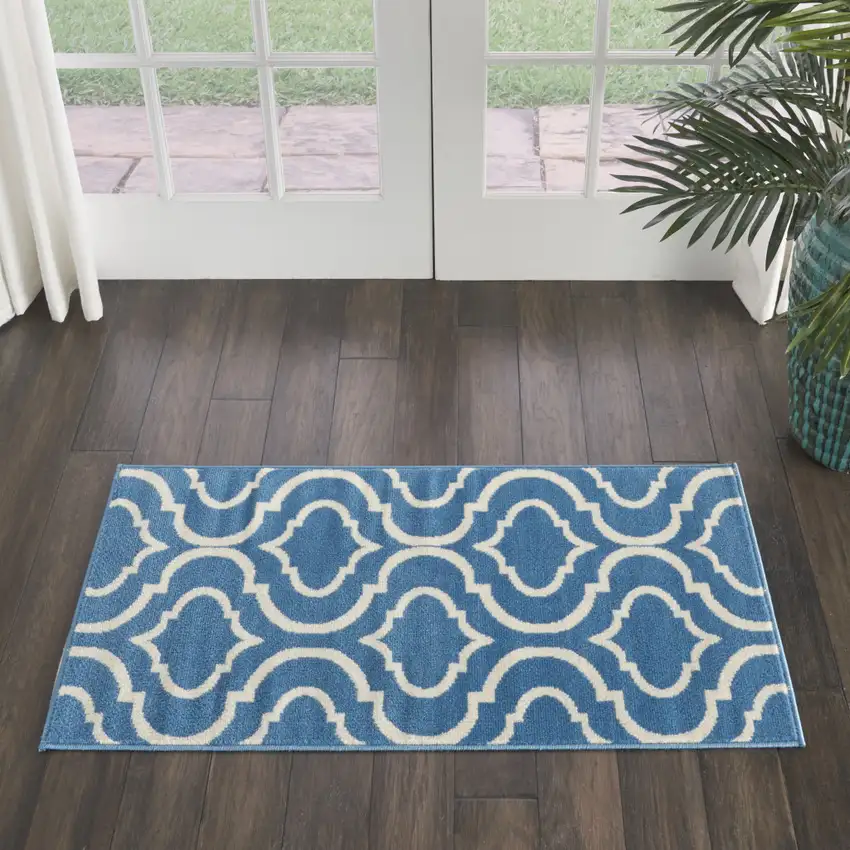 Gray Moroccan Power Loom Area Rug Photo 6