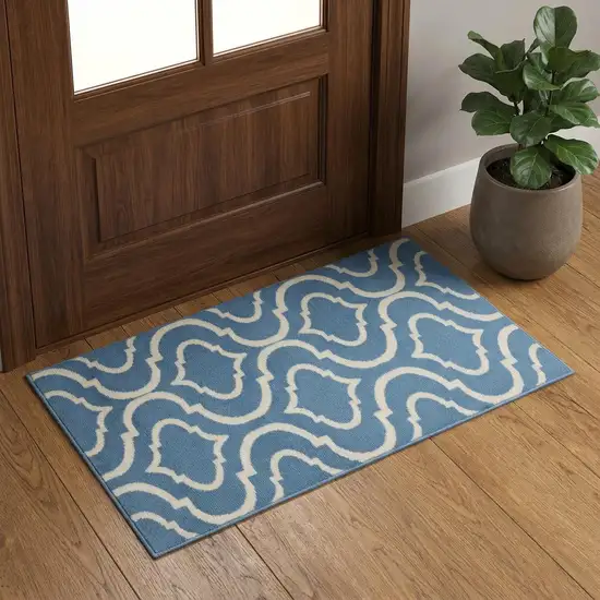 Gray Moroccan Power Loom Area Rug Photo 1