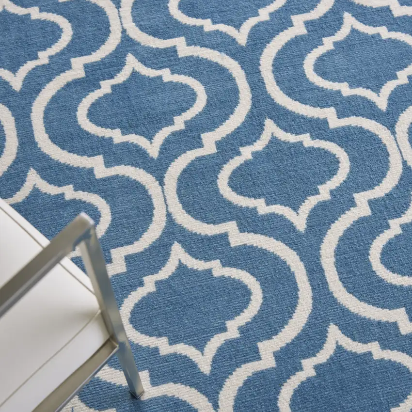 Gray Moroccan Power Loom Area Rug Photo 9