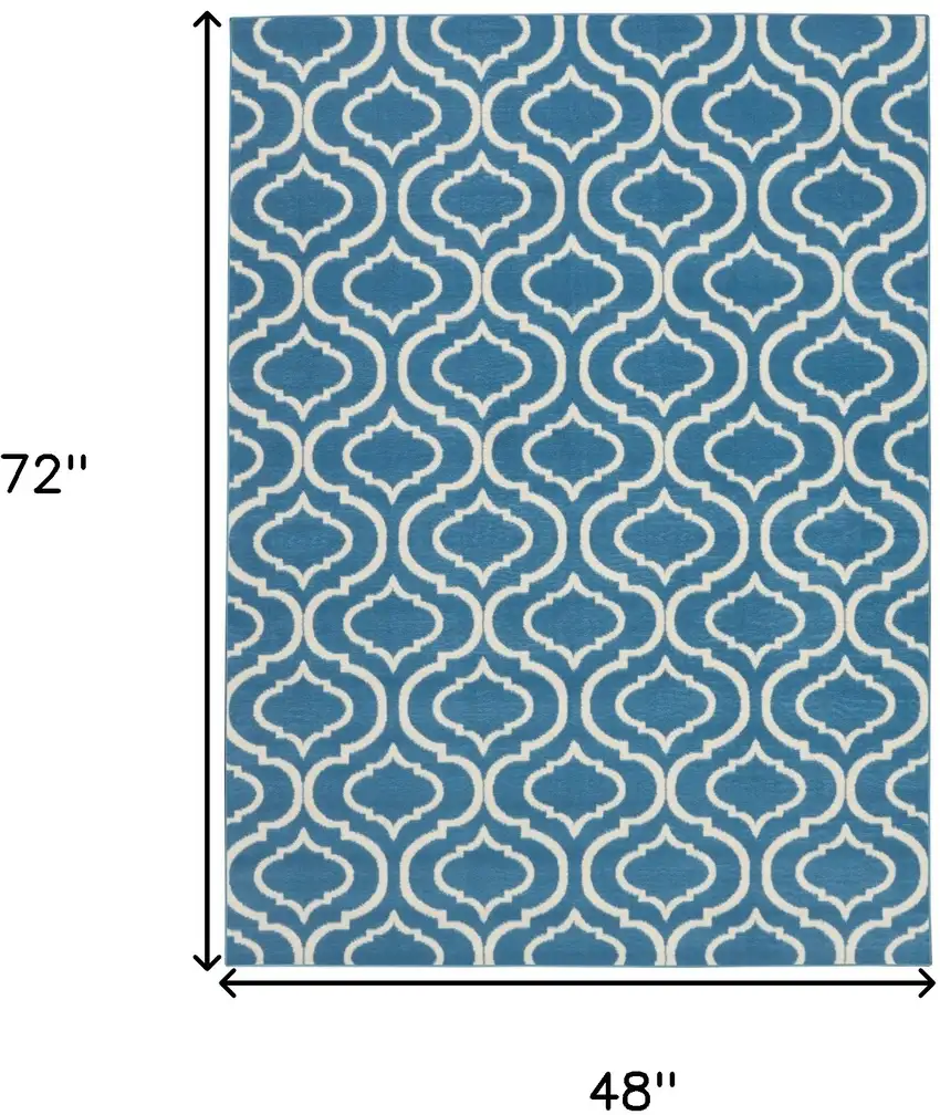 Gray Moroccan Power Loom Area Rug Photo 6
