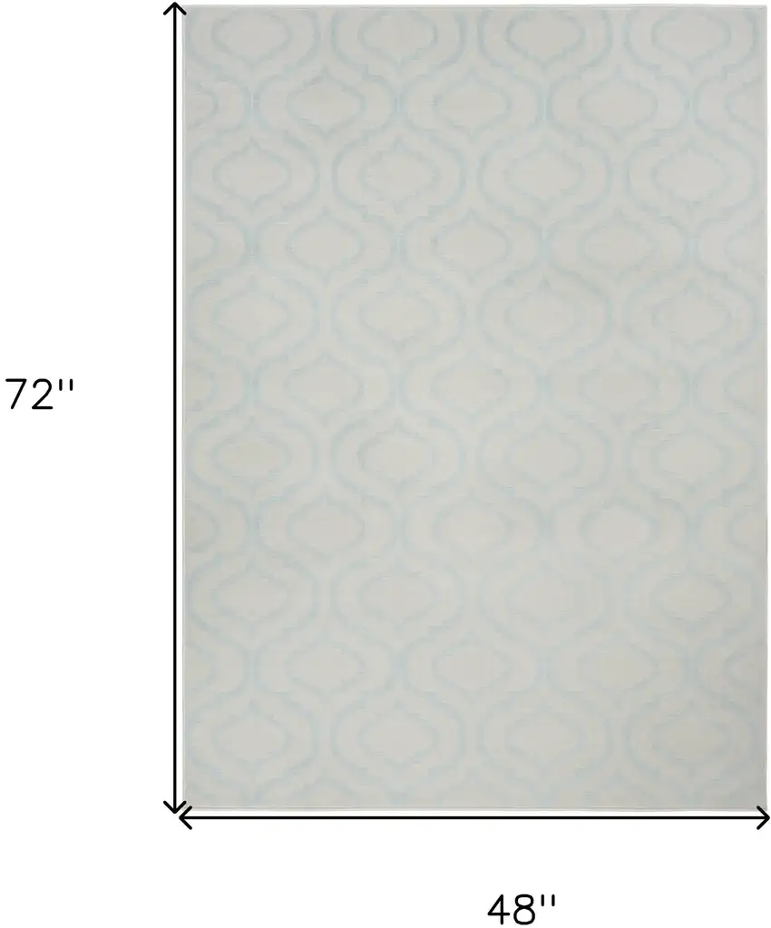 Gray Moroccan Power Loom Area Rug Photo 6