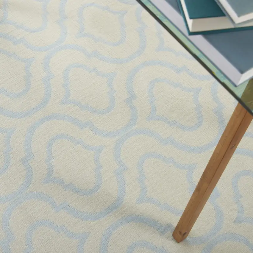 Gray Moroccan Power Loom Area Rug Photo 9