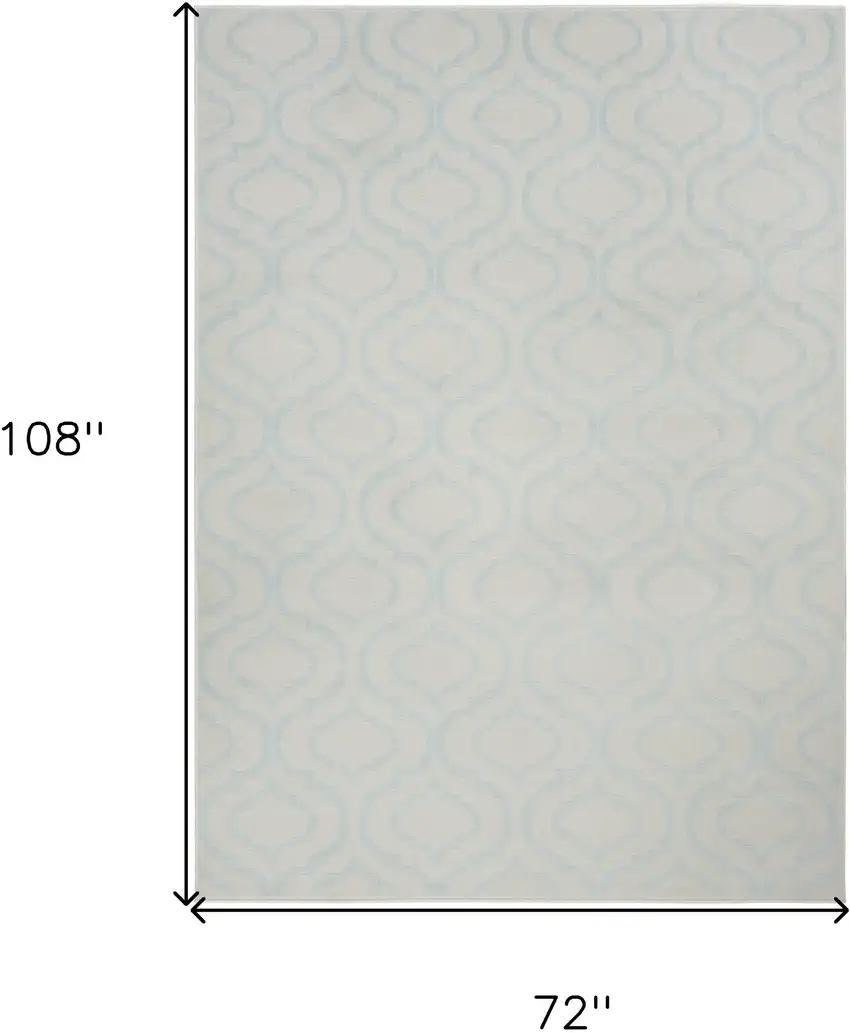 Gray Moroccan Power Loom Area Rug Photo 6
