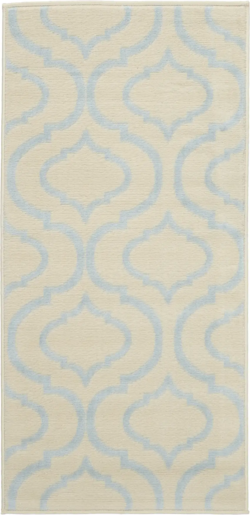 Gray Moroccan Power Loom Area Rug Photo 1