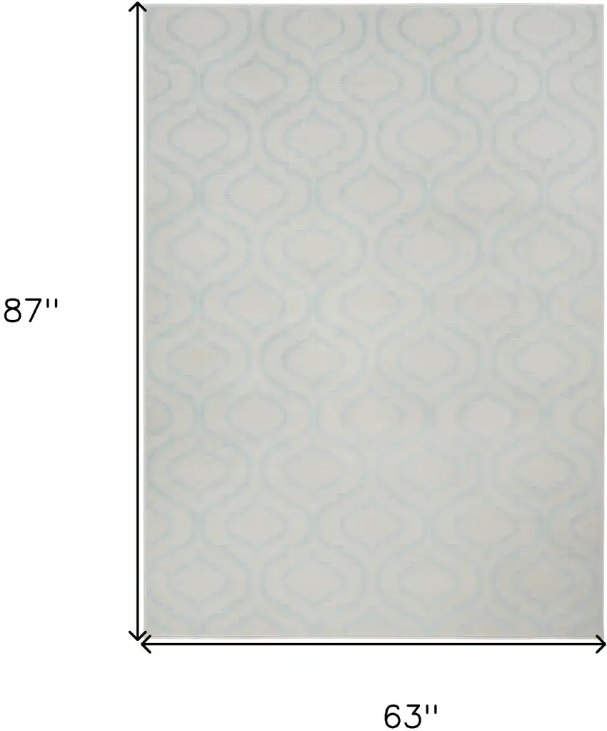 Gray Moroccan Power Loom Area Rug Photo 6