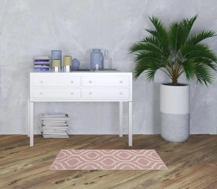 Gray Moroccan Power Loom Area Rug Photo 2