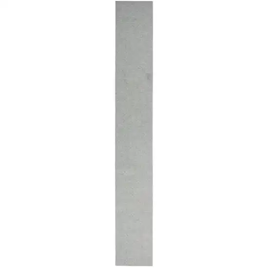 11' Gray Runner Rug Photo 1