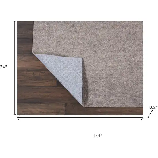 Gray Non Slip Rug Pad Photo 6