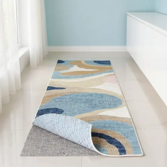 Gray Non Slip Rug Pad Photo 2