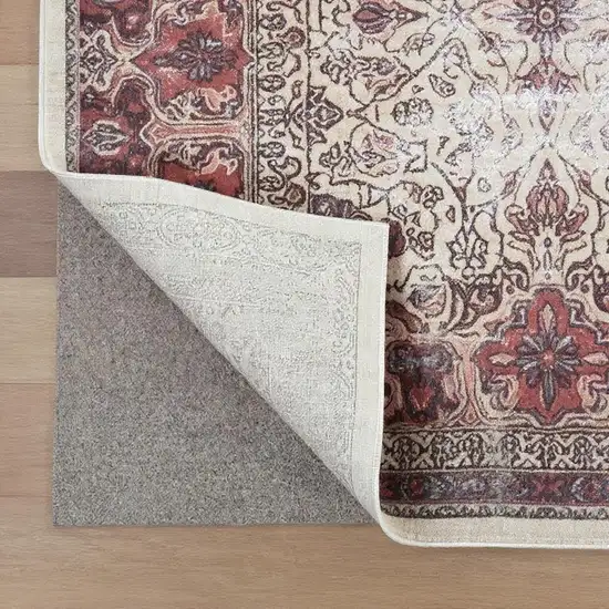 Gray Non Slip Rug Pad Photo 2
