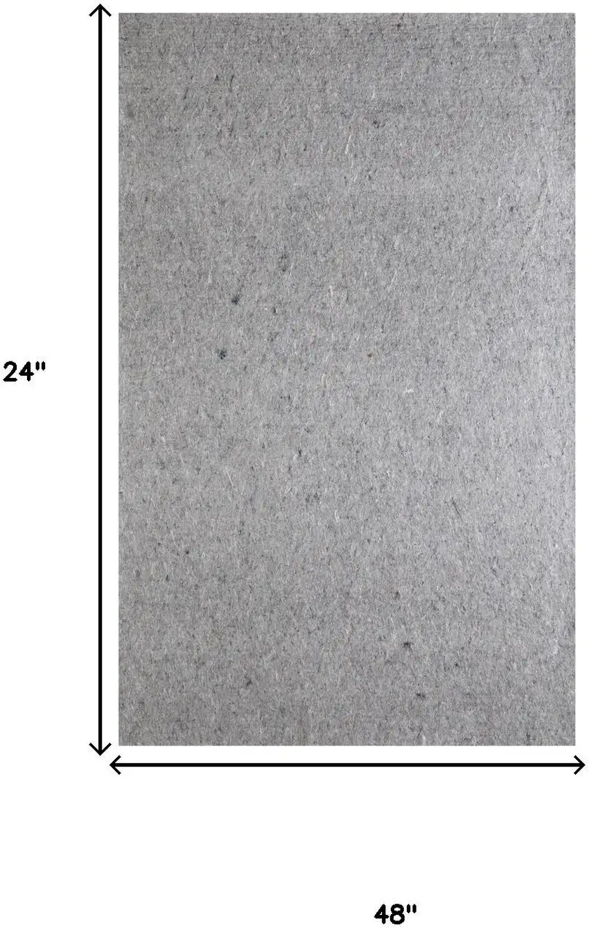 Gray Non Slip Rug Pad Photo 6