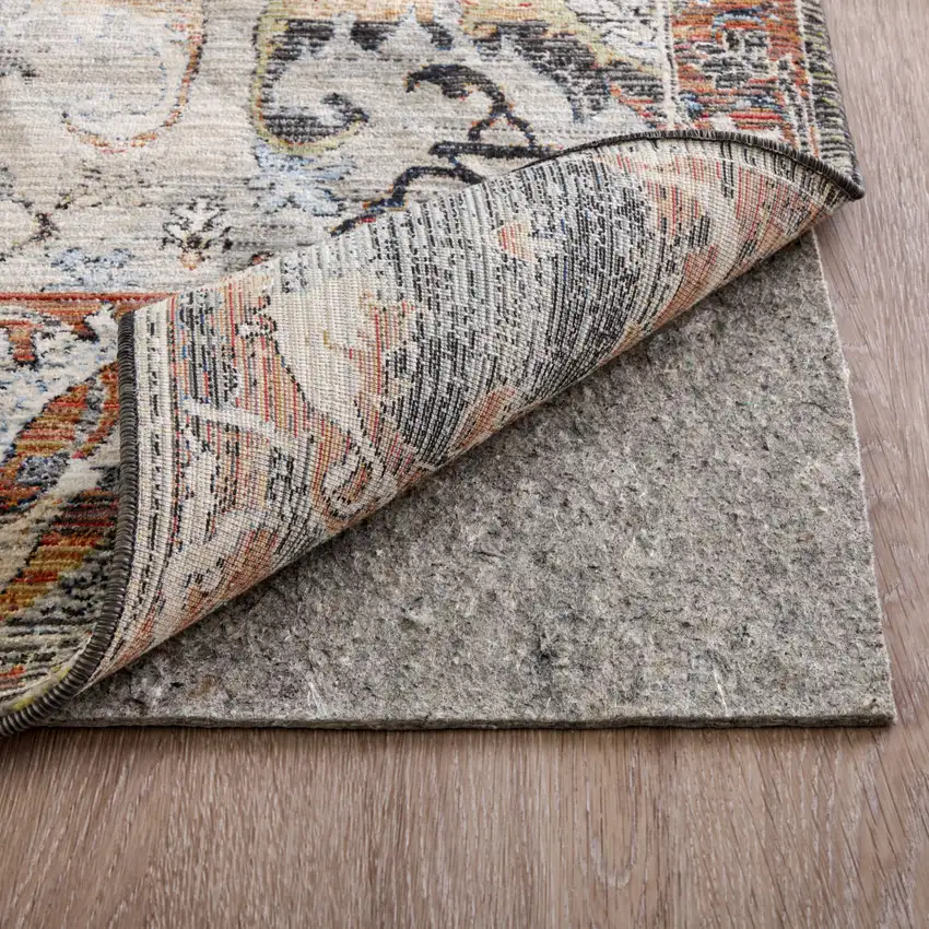 Gray Non Slip Rug Pad Photo 2