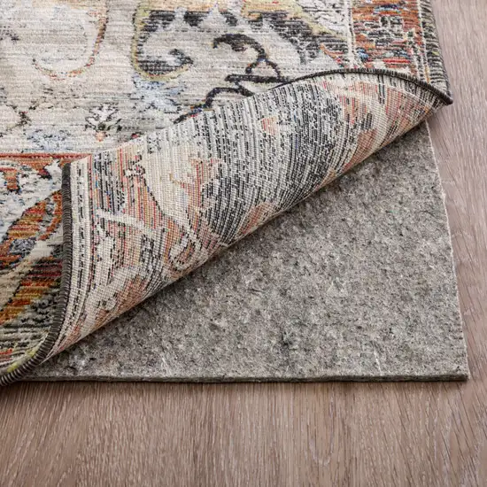 Gray Non Slip Rug Pad Photo 2