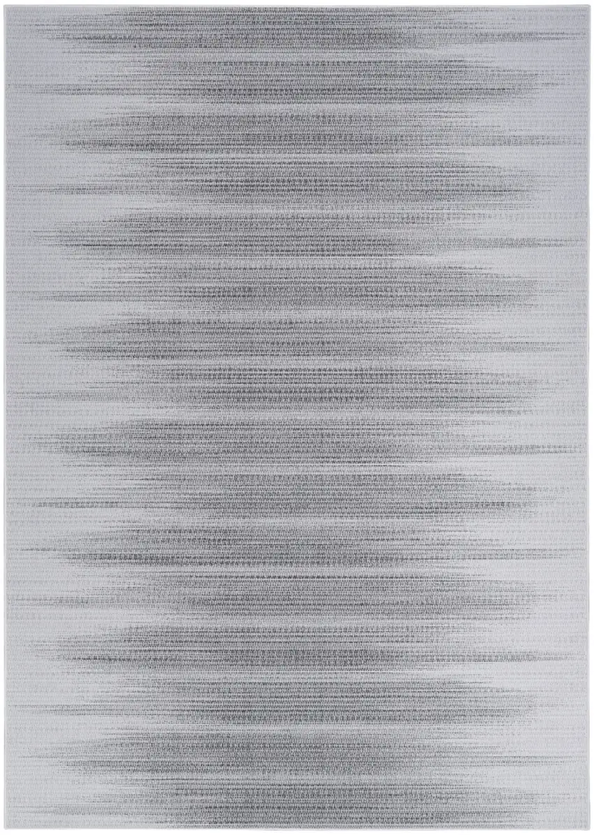 Gray Ombre Distressed Non Skid Area Rug Photo 2