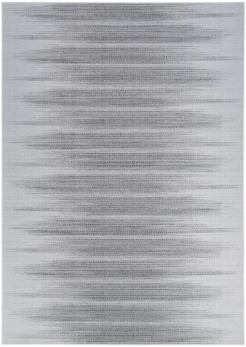 Gray Ombre Distressed Non Skid Area Rug Photo 2