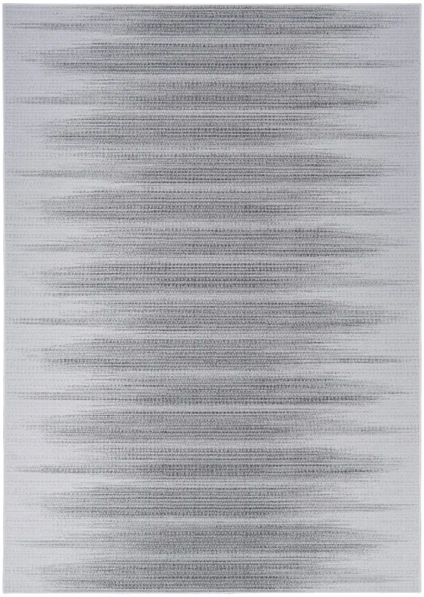 Gray Ombre Distressed Non Skid Area Rug Photo 5