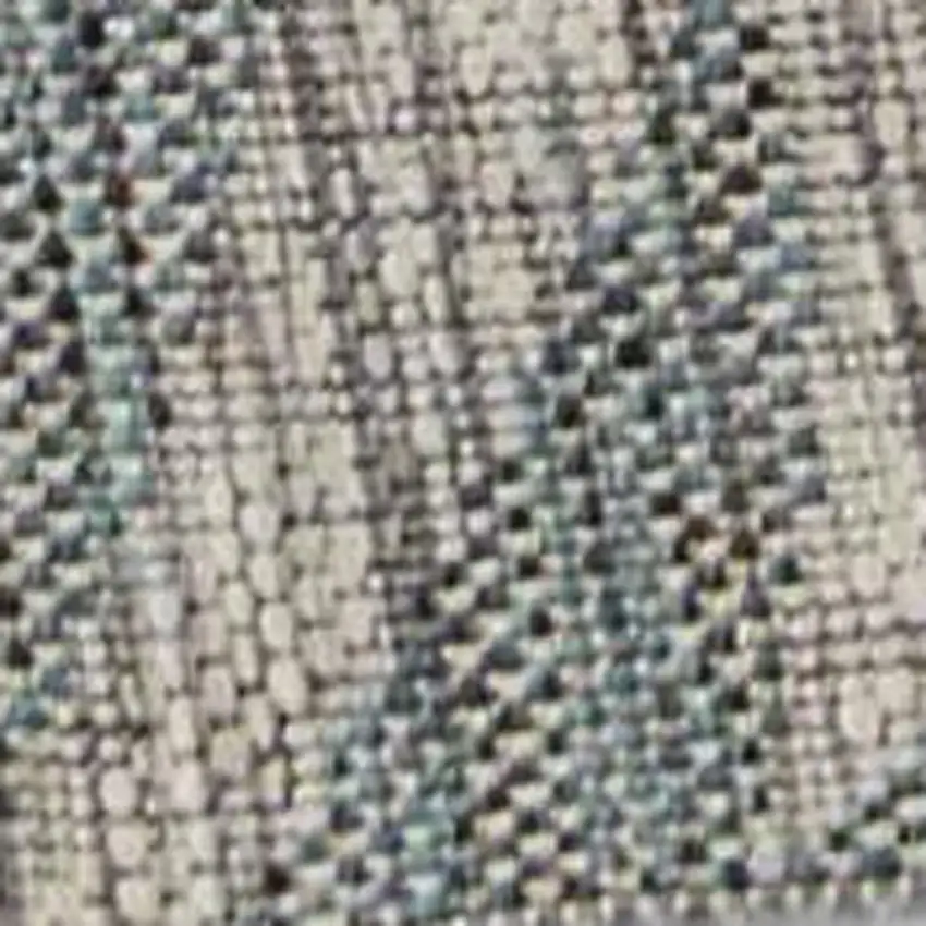 Gray Floral Indoor Outdoor Area Rug Photo 9