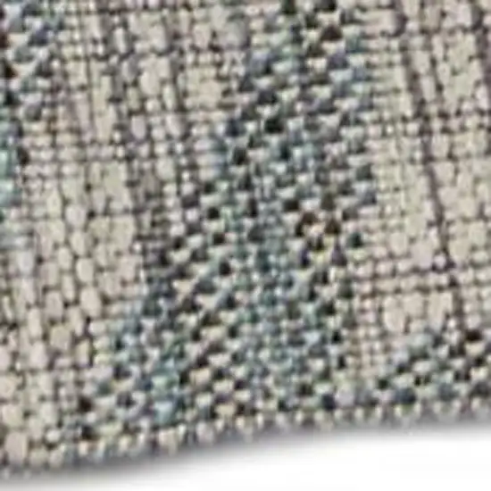 Gray Floral Indoor Outdoor Area Rug Photo 2