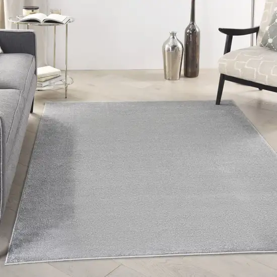 Gray Power Loom Area Rug Photo 5