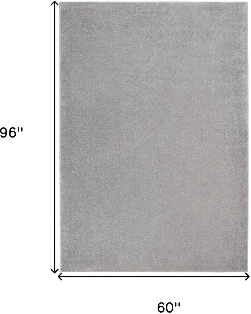 Gray Power Loom Area Rug Photo 6