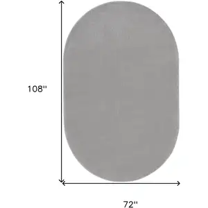 Photo of Gray Power Loom Area Rug