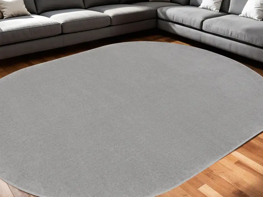 Gray Indoor Outdoor Area Rug Photo 2