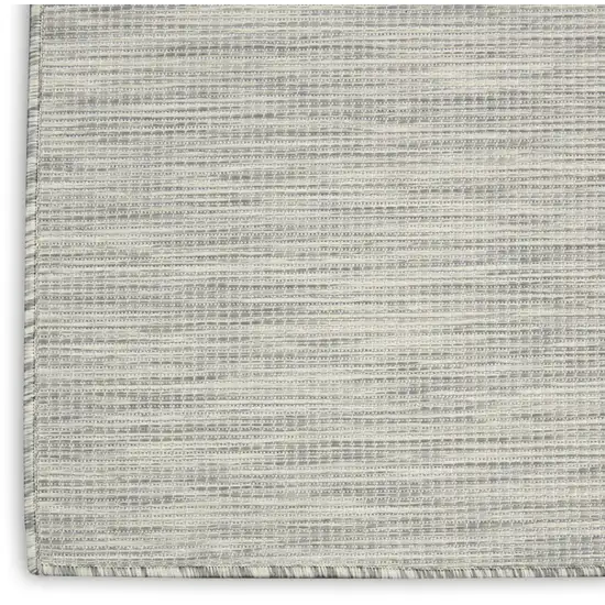 Light Gray Indoor Outdoor Area Rug Photo 4