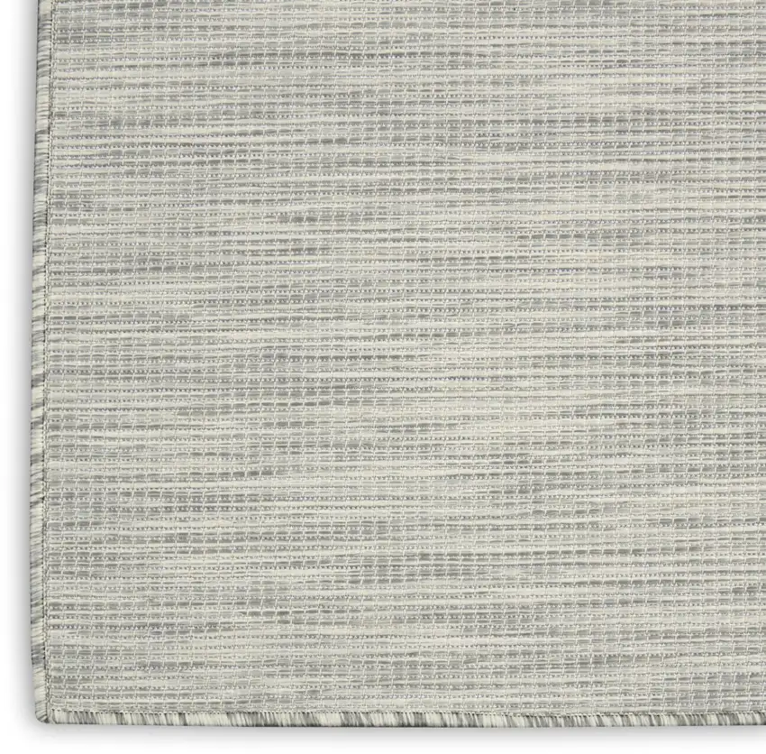 Light Gray Indoor Outdoor Area Rug Photo 4