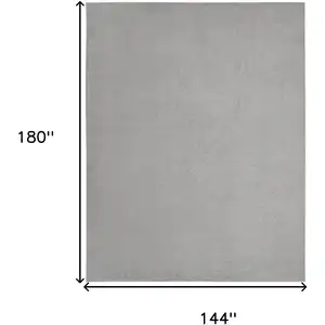 Photo of Gray Power Loom Area Rug