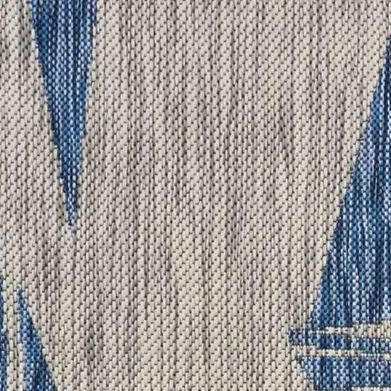 Gray Indoor Outdoor Area Rug Photo 5
