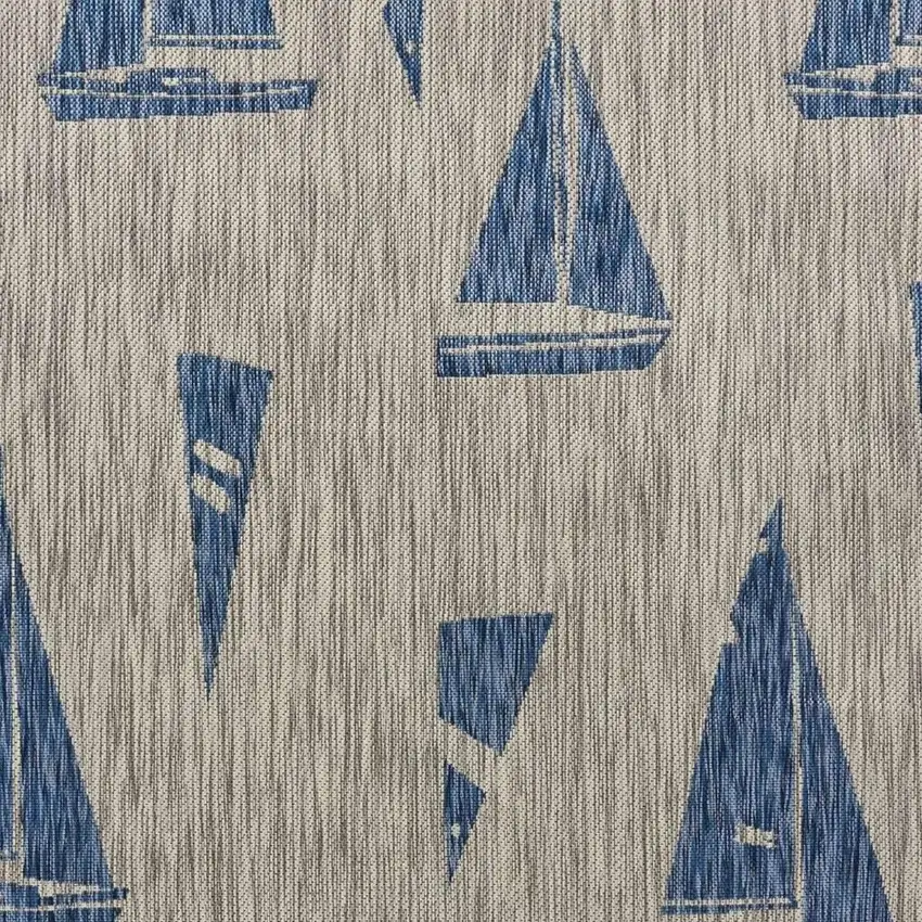 Gray Indoor Outdoor Area Rug Photo 3