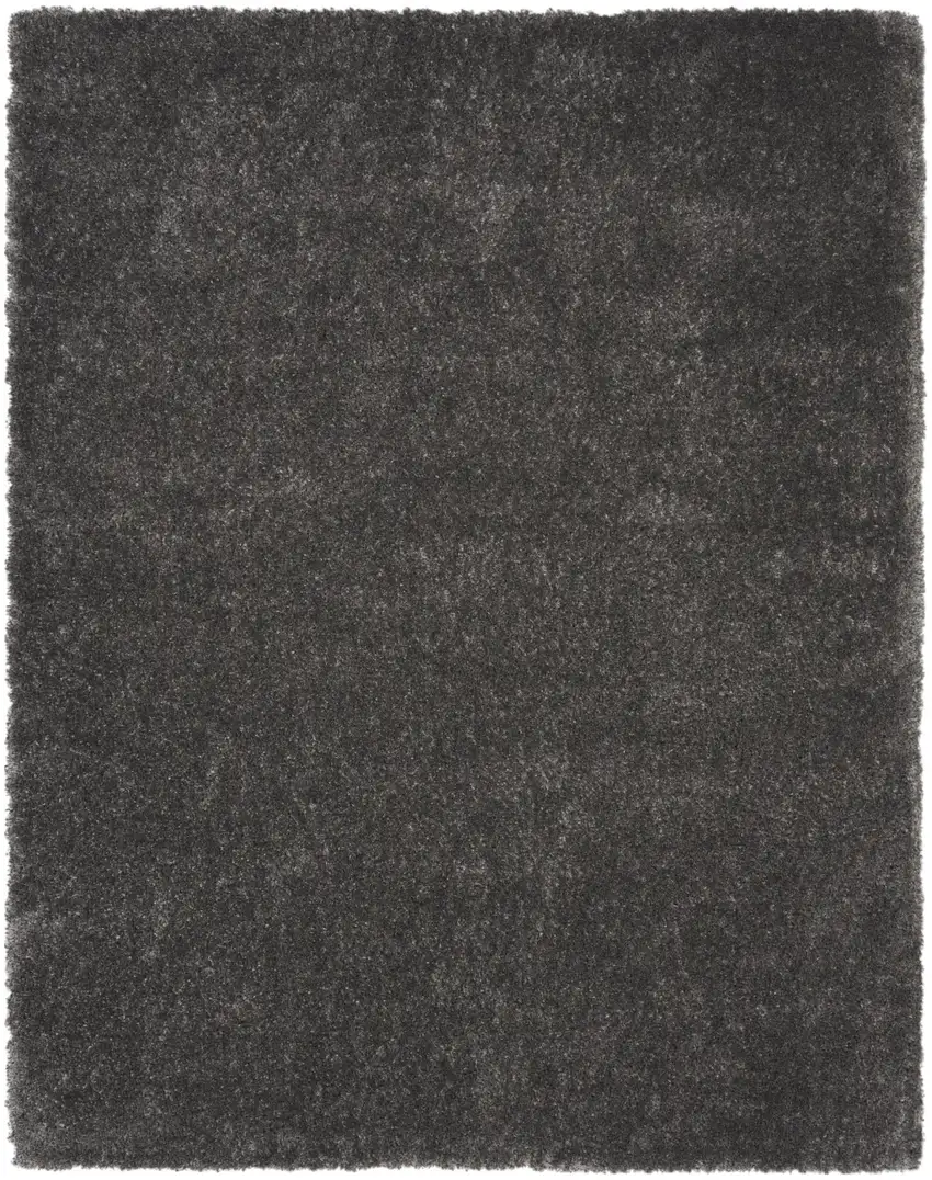 Gray Shag Area Rug Photo 5