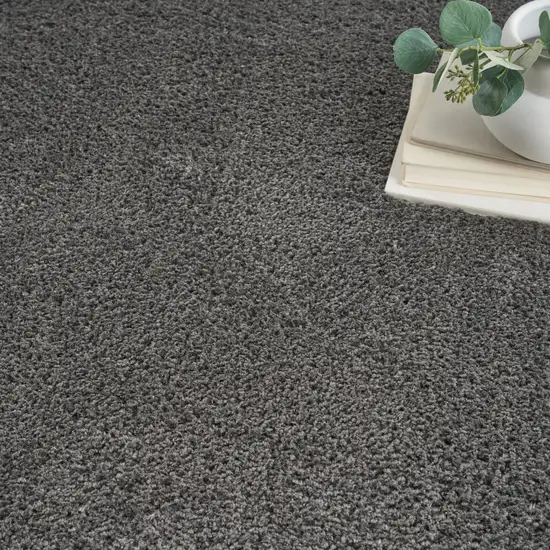 Gray Shag Area Rug Photo 8