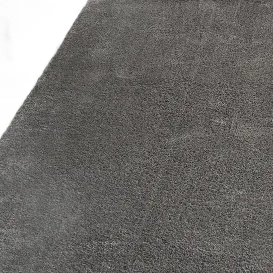 Gray Shag Area Rug Photo 3