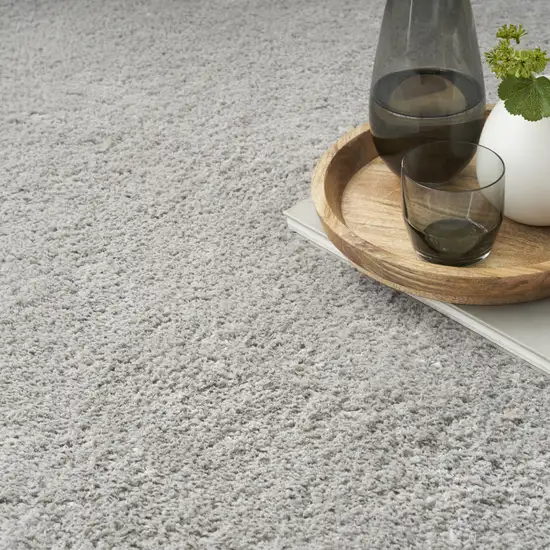 Gray Shag Area Rug Photo 6