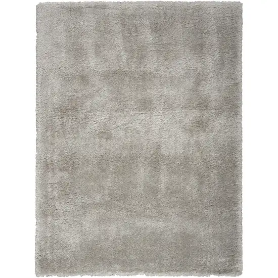 Gray Shag Area Rug Photo 1