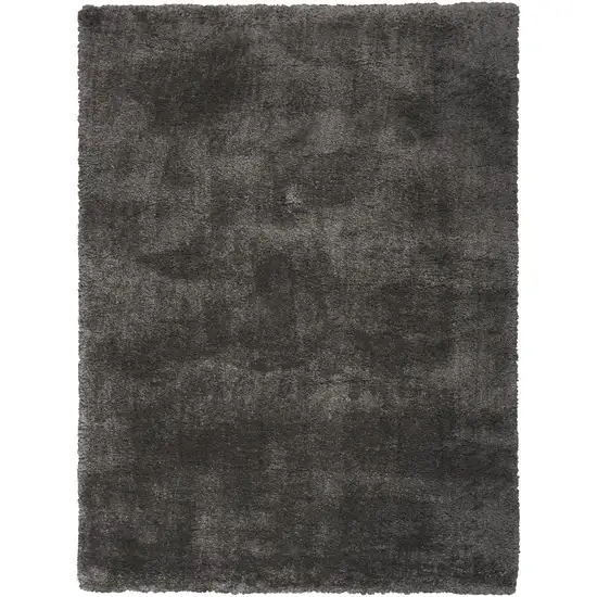 Gray Shag Area Rug Photo 4