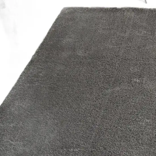 Gray Shag Area Rug Photo 3