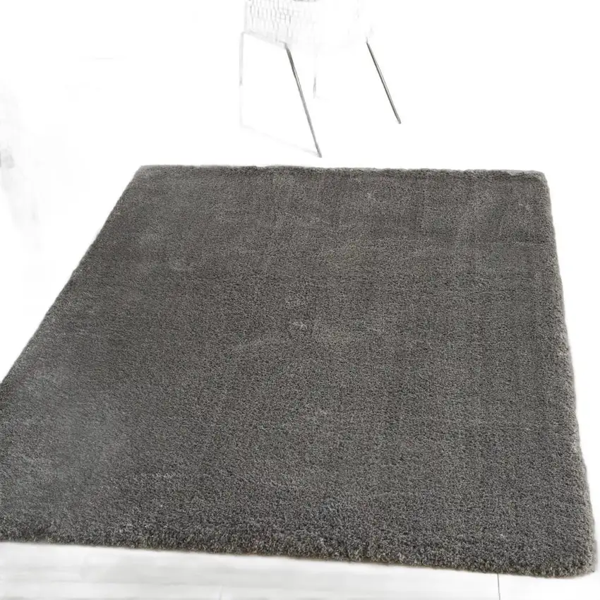 Gray Shag Area Rug Photo 1