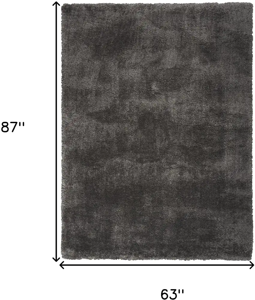 Gray Shag Area Rug Photo 8
