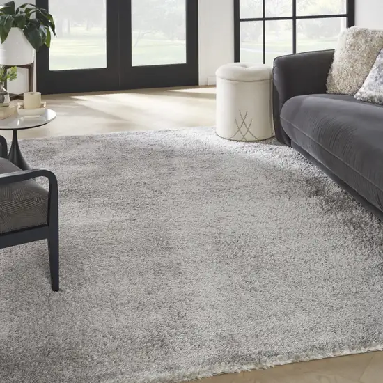 Gray Shag Area Rug Photo 8