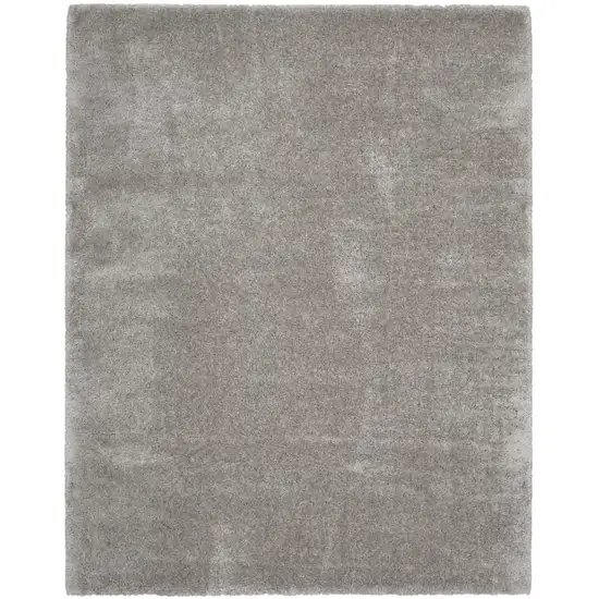 Gray Shag Area Rug Photo 1