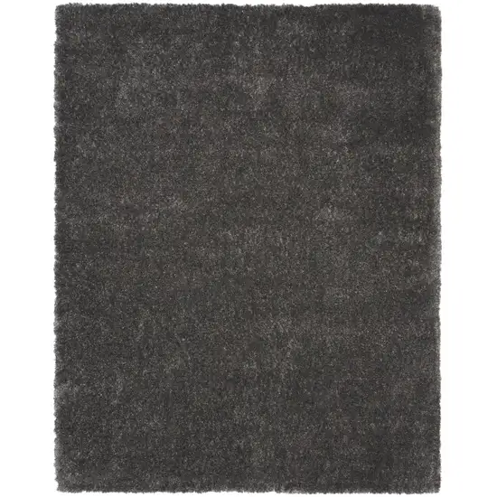 Gray Shag Area Rug Photo 1