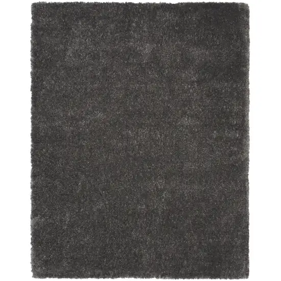 Gray Shag Area Rug Photo 2