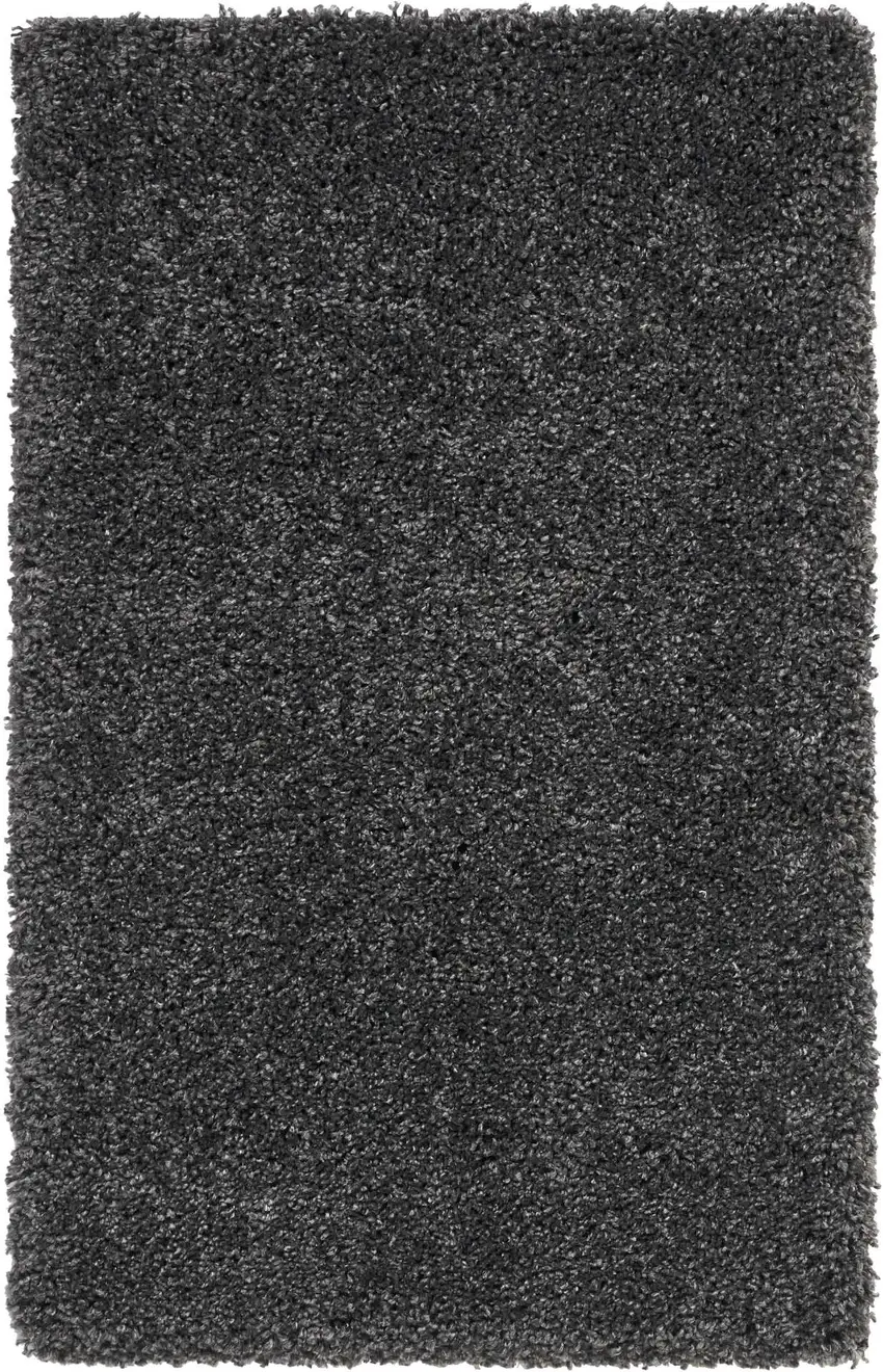Gray Shag Area Rug Photo 2