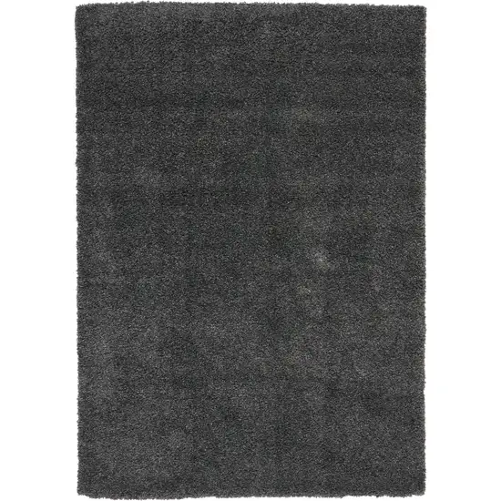 Gray Shag Area Rug Photo 1
